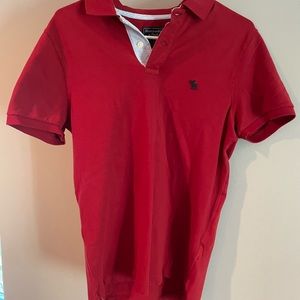 Red Abrecrombie Polo